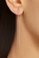 Thumbnail for your product : Carolina Bucci Double Magic Wand 18-karat rose gold earrings