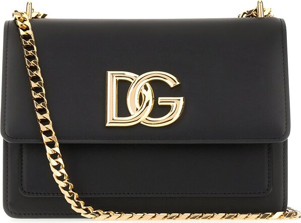Dolce & Gabbana Logo Plaque Crossbody Bag
