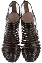 Thumbnail for your product : Chanel Patent Leather Cage Booties