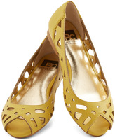 Thumbnail for your product : BC Footwear Discover Your Pastel Flat in Yellow