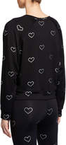 Thumbnail for your product : Terez Foil-Printed Crewneck Pullover Sweatshirt