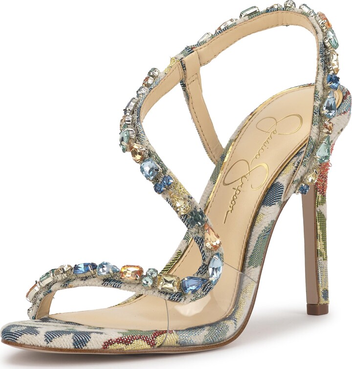 Jessica Simpson Women's Jaycin Embellished Heeled Sandal