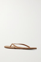 Thumbnail for your product : TKEES Foundations Matte Leather Flip Flops - Sand
