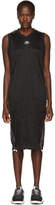 Thumbnail for your product : adidas By Alexander Wang by Alexander Wang Black Track Tank Dress