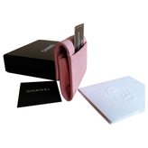 Thumbnail for your product : Chanel Pink Leather Purse