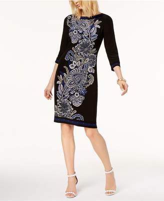 INC International Concepts Printed Sheath Dress, Created for Macy's