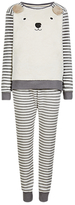 Thumbnail for your product : Marks and Spencer M&s Collection Square Bear Striped Pyjamas