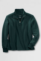 Thumbnail for your product : Lands' End School Uniform Men's Half-zip Fleece Pullover