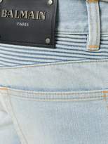 Thumbnail for your product : Balmain slim fit biker jeans