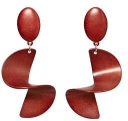 MANGO Spiral earrings
