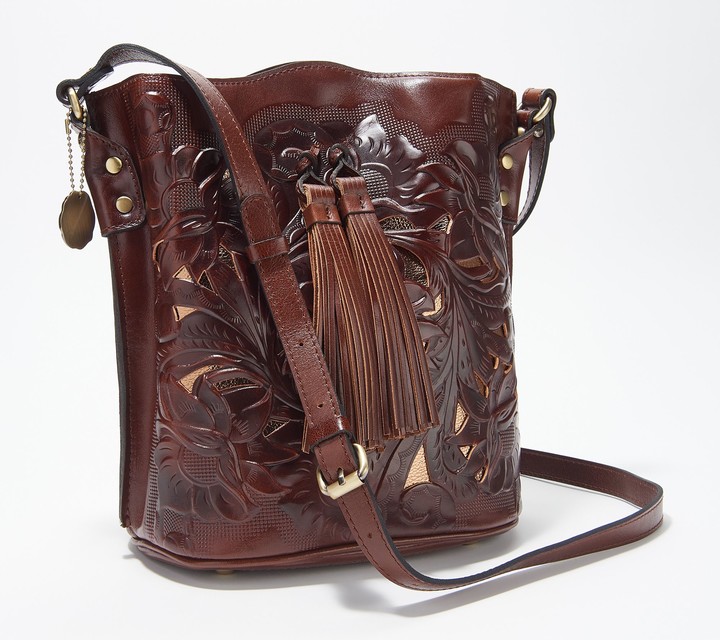 Patricia Nash Leather Accadia Bucket Crossbody ShopStyle Shoulder Bags