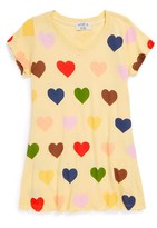 Thumbnail for your product : Wildfox Couture 'Hearts' V-Neck Tee (Big Girls)