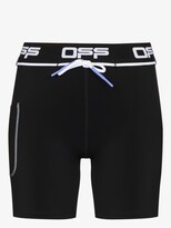 Thumbnail for your product : Off-White Active Logo Tape Cycling Shorts