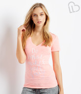 Thumbnail for your product : Aeropostale LLD Smile V-Neck Tee