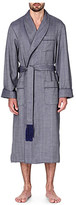 Thumbnail for your product : Derek Rose Lincoln wool dressing gown