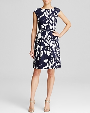 Adrianna Papell Dress - Print Fit and Flare