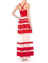 Thumbnail for your product : Temperley London Red Satin Freya Ribbon Dress