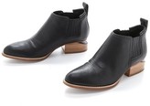 Thumbnail for your product : Alexander Wang Kori Ankle Booties with Natural Heel