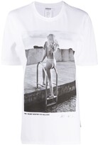 Thumbnail for your product : Wolford x Helmut Newton photo-print cotton T-shirt
