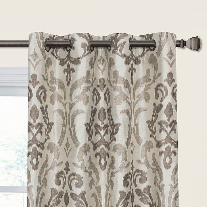 Keeco Llc/ Rl/vdc Trivoli 63" Grommet Window Curtain Panel In Cream