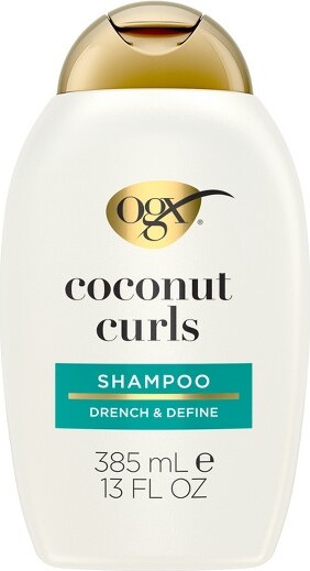 OGX OGXQuenching+CoconutCurlsShampooCurlyHairShampoowithCoconutOil,CitrusOil&Honey-13floz
