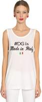 Dolce & Gabbana T-Shirt Sans Manches En Jersey 