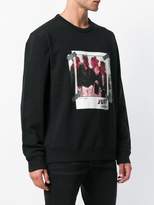 Thumbnail for your product : Just Cavalli logo patch sweatshirt