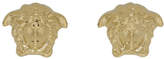 Thumbnail for your product : Versace Gold Medusa Stud Earrings