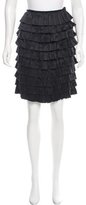Thumbnail for your product : Ermanno Scervino Silk Pleated Skirt