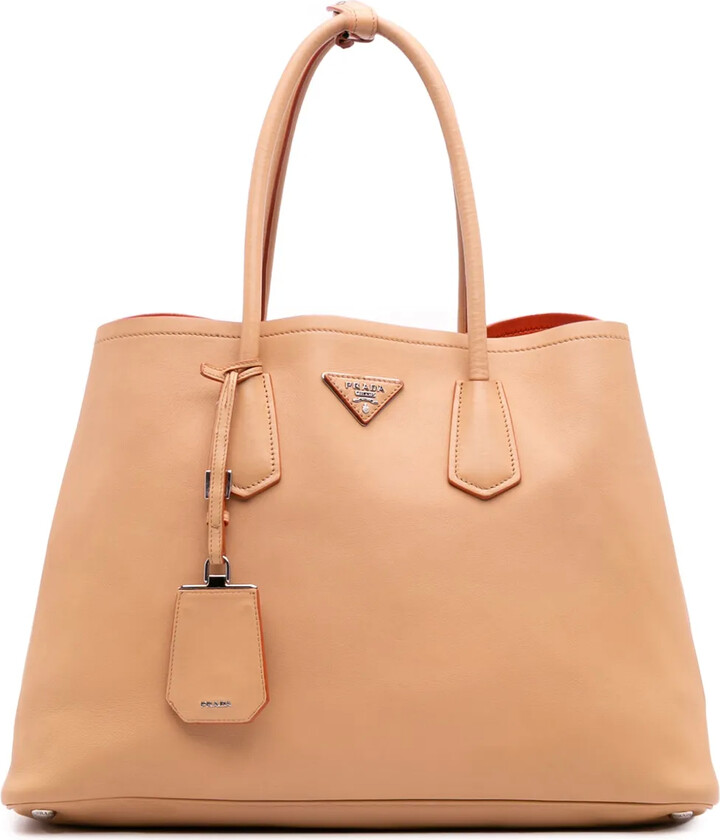 Prada Pre-Owned 2010-2025 Large City Calf Double satchel