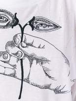 Thumbnail for your product : Maison Margiela embroidered oversize T-shirt