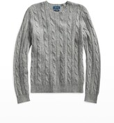 Thumbnail for your product : Polo Ralph Lauren Julianna Classic Cashmere Cable Sweater