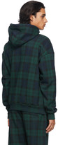 Thumbnail for your product : Noon Goons Green Tartan Plaid Icon Hoodie