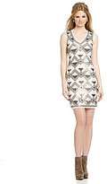Thumbnail for your product : Chelsea & Violet Tribal Sequined Dress