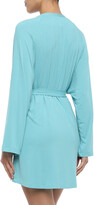 Thumbnail for your product : Cosabella Lace-trimmed Micro Modal-blend Jersey Robe