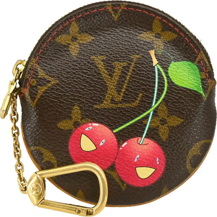Louis Vuitton Pre-Owned x Takashi Murakami 2005 Monogram Cherry coin case