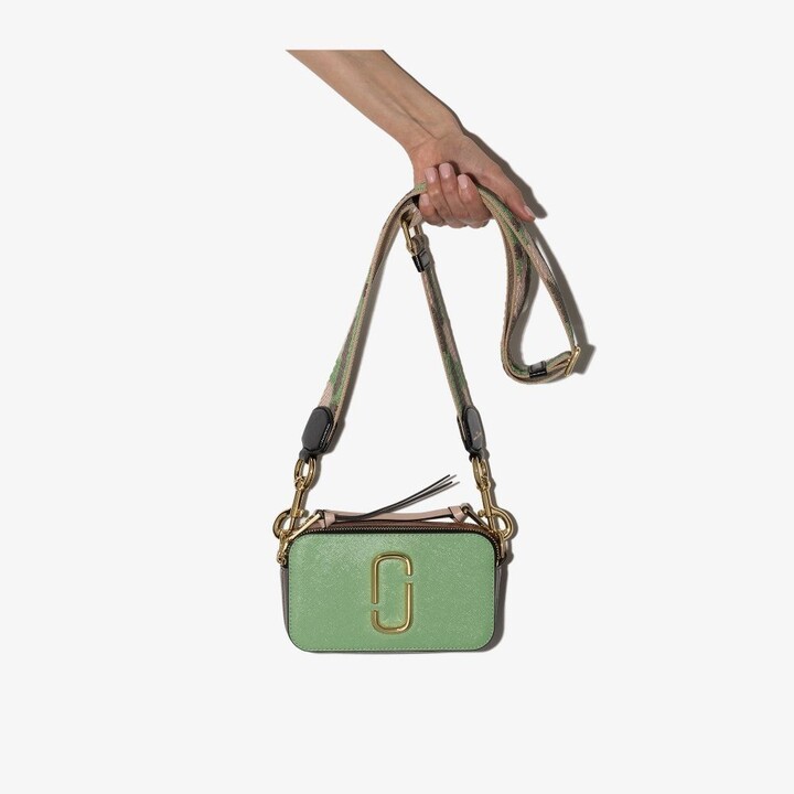 marc jacobs black leather handbolsa