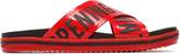 Thumbnail for your product : Opening Ceremony Berkeley Logo-print Rubber Slides