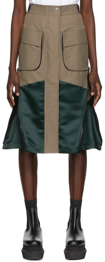 Khaki Women's Skirts | Shop the world's largest collection of 