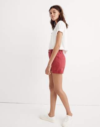 Madewell High-Rise Denim Shorts: Garment-Dyed Edition