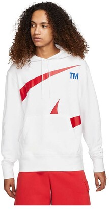 nike sweatshirt black and red