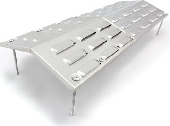 Grillpro Universal Adjustable Stainless Steel Heat Plate