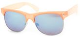 Thumbnail for your product : Charlotte Russe Translucent Colored Clubmaster Sunglasses