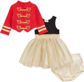 Pippa & Julie x Disney Mickey Majorette Jacket & Mesh Dress Set