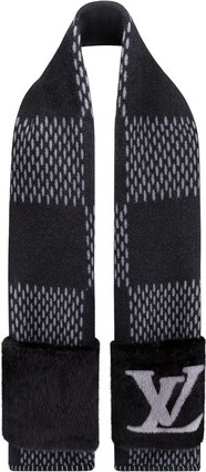 Louis Vuitton Black Scarves for Men for sale