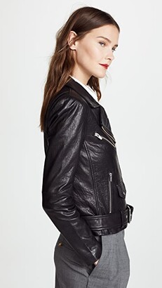 Veda Jayne Classic Leather Jacket
