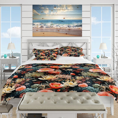 Design Art Oceanic Gardens Tropical Pattern Bedding