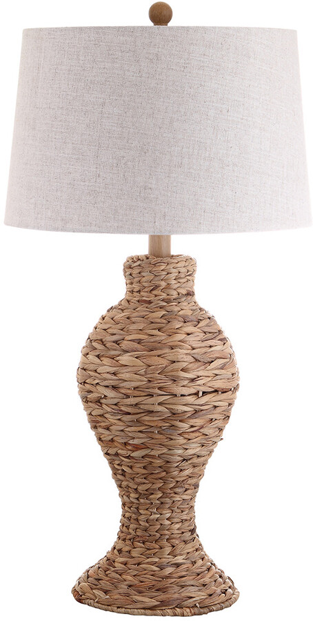 Jonathan Y Designs Elicia 31In Seagrass Weave Table Lamp