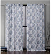 Blue Damask Curtains Shopstyle