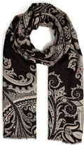 Thumbnail for your product : Etro Cashmere-Silk Paisley Print Scarf